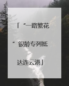 “一路繁花”银龄专列抵达连云港