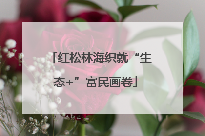 红松林海织就“生态+”富民画卷