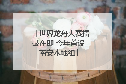 世界龙舟大赛擂鼓在即 今年首设南安本地组