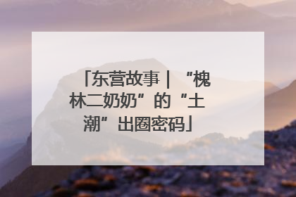 东营故事｜“槐林二奶奶”的“土潮”出圈密码
