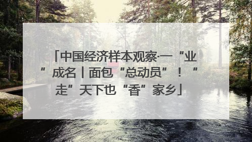 中国经济样本观察·一“业”成名丨面包“总动员”！“走”天下也“香”家乡