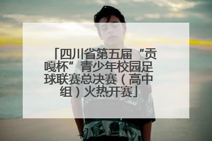 四川省第五届“贡嘎杯”青少年校园足球联赛总决赛（高中组）火热开赛