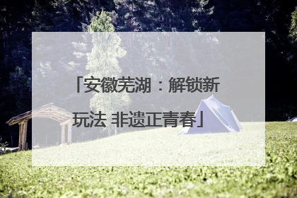 安徽芜湖：解锁新玩法 非遗正青春