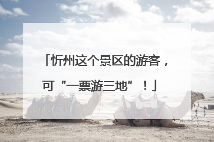忻州这个景区的游客，可“一票游三地”！