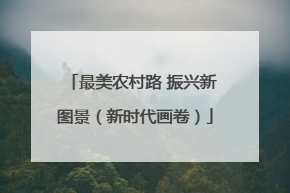 最美农村路 振兴新图景（新时代画卷）