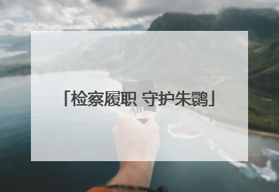 检察履职 守护朱鹮