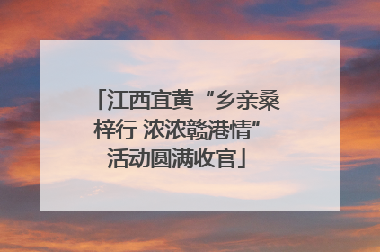 江西宜黄“乡亲桑梓行 浓浓赣港情”活动圆满收官
