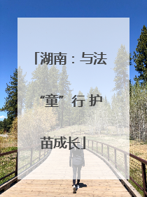 湖南：与法“童”行 护苗成长
