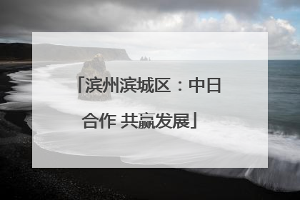 滨州滨城区：中日合作 共赢发展