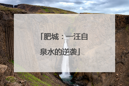 肥城：一汪自泉水的逆袭