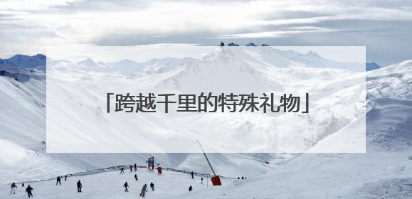 跨越千里的特殊礼物