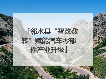 邻水县“智改数转”赋能汽车零部件产业升级