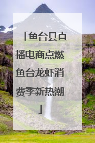 鱼台县直播电商点燃鱼台龙虾消费季新热潮