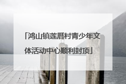 鸿山镇莲厝村青少年文体活动中心顺利封顶