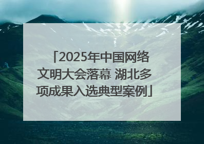 2025年中国网络文明大会落幕 湖北多项成果入选典型案例