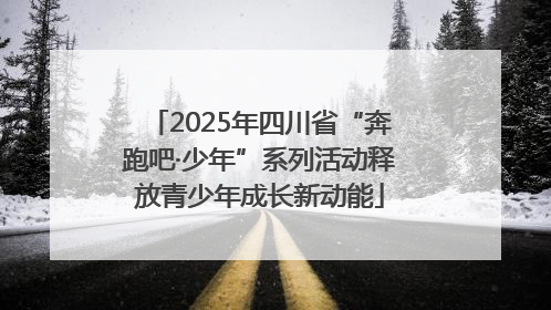 2025年四川省“奔跑吧·少年”系列活动释放青少年成长新动能