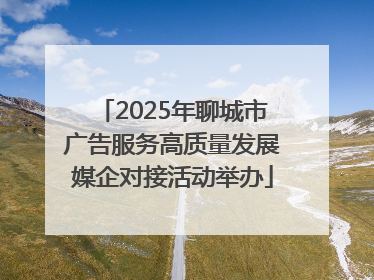 2025年聊城市广告服务高质量发展媒企对接活动举办